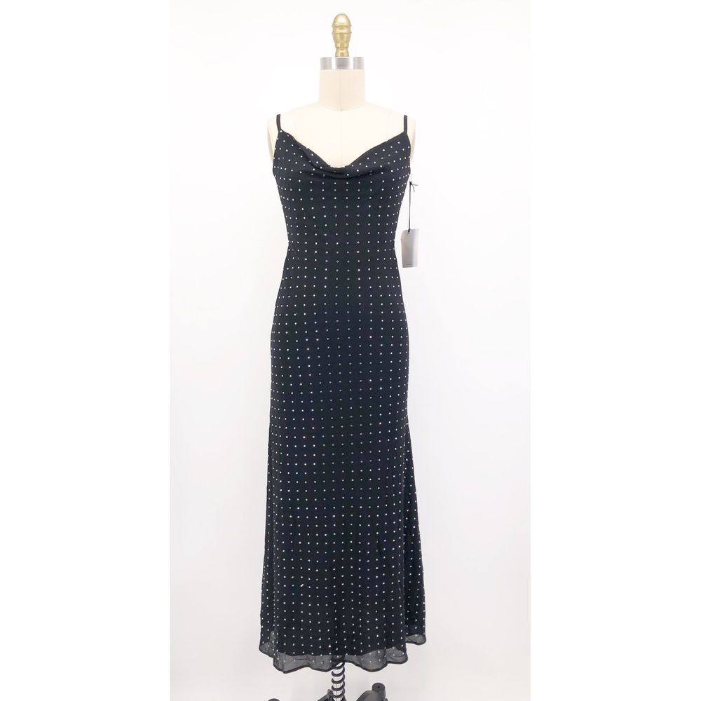 LPA x Revolve Dress Lorella Slip Crystal Midi - Picture 3 of 8